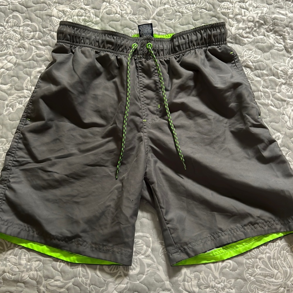 George grey/green men’s bathing suit - medium